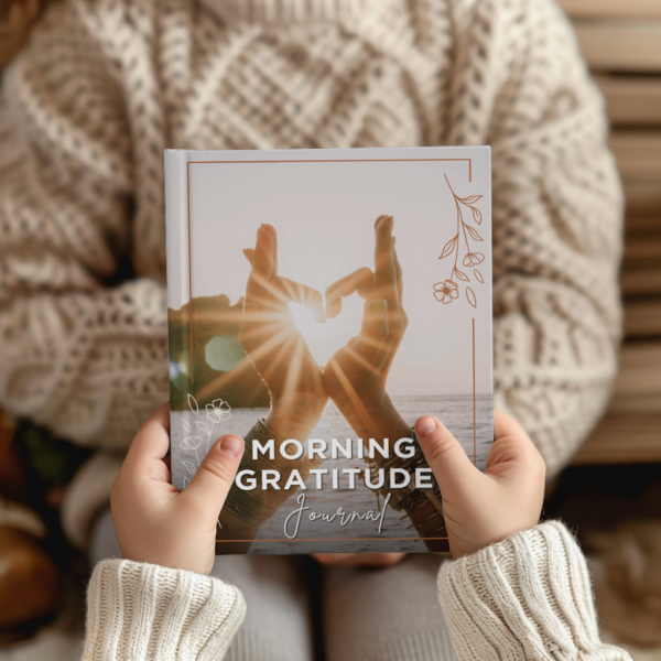 Morning Gratitude Mind Journal Mock up