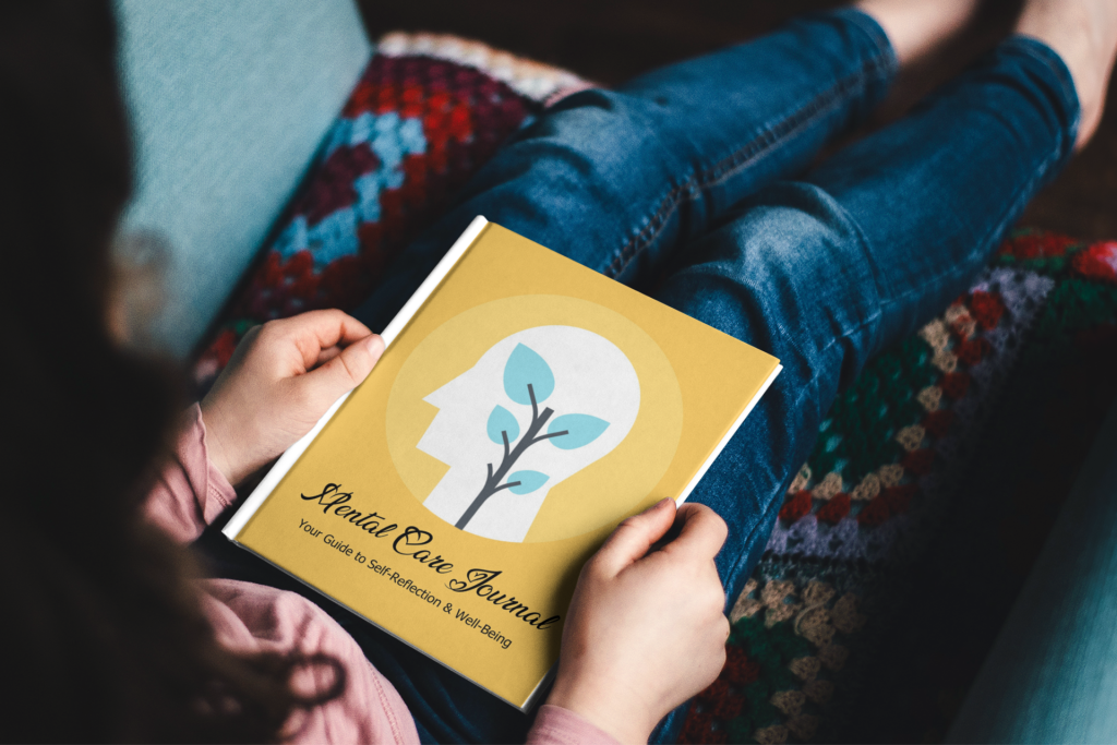 Mental Health Journal Mock up
