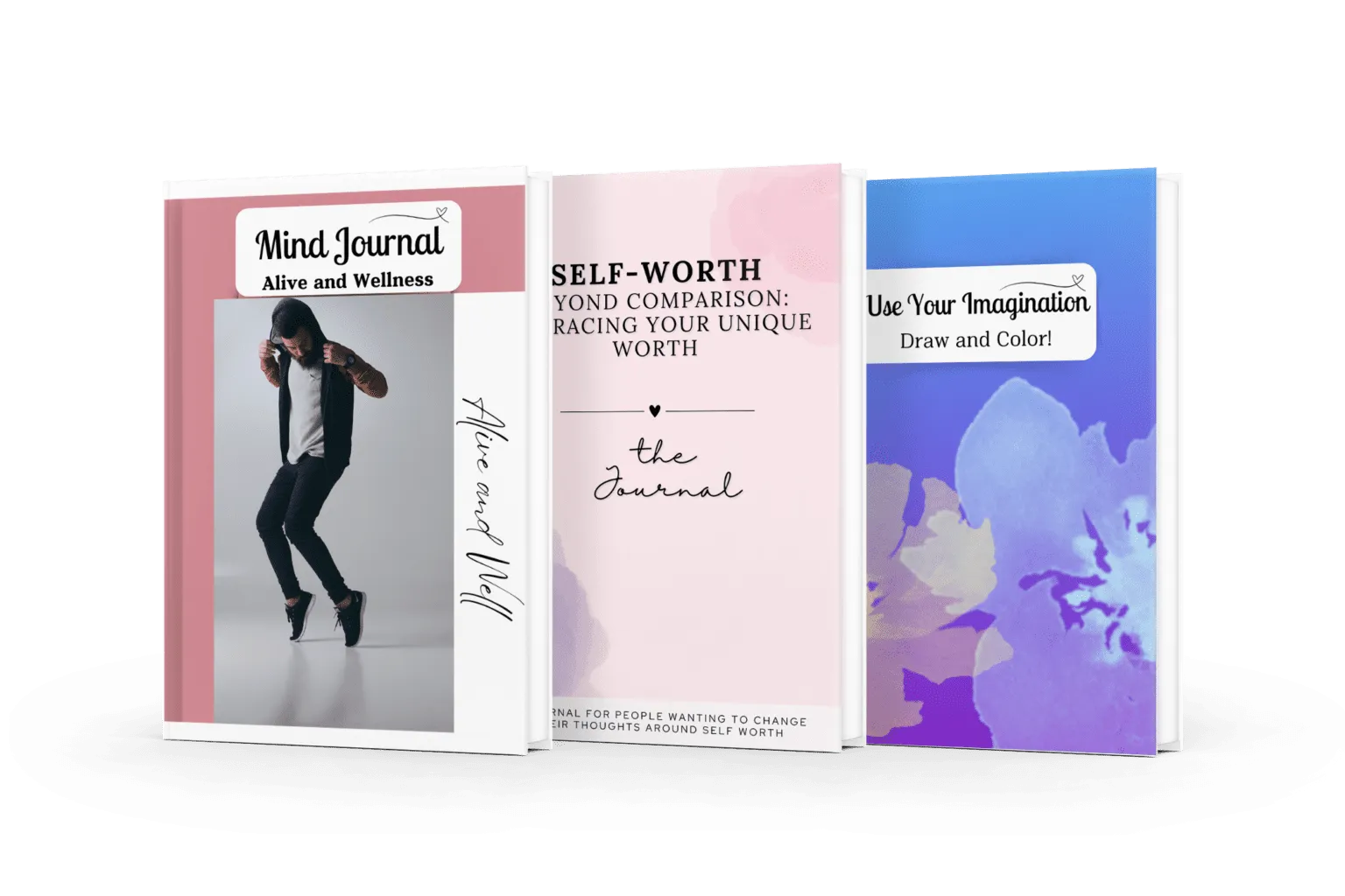 Three Mind Journal Clear background x png